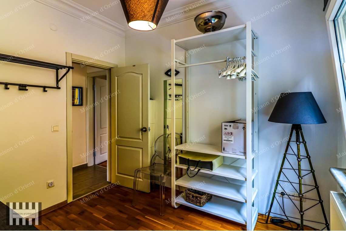 Fully Renovated 2+1 Flat with View for Sale in Cihangir