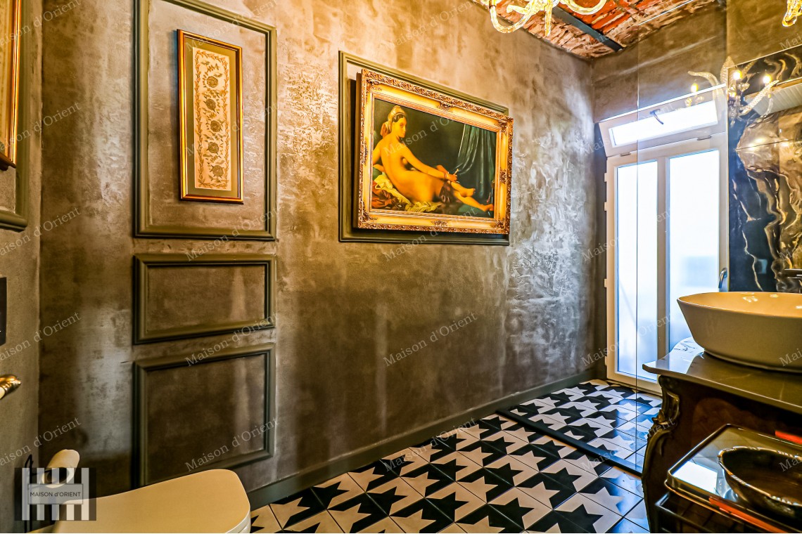 2+2 Furnished Apartment for Rent in Pera  Historical Building
