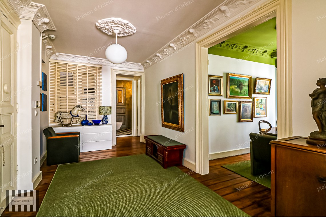 2+2 Furnished Apartment for Rent in Pera  Historical Building