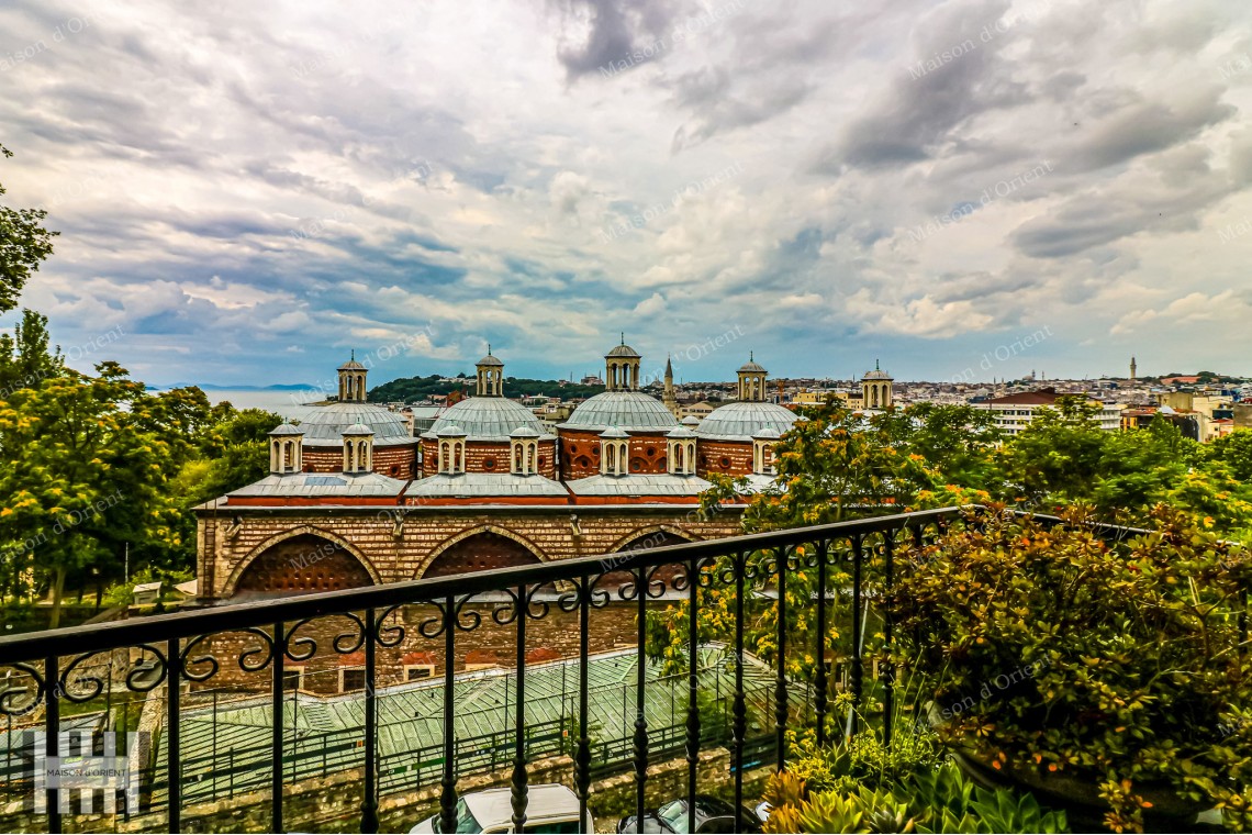 Fully Renovated 2+1 Flat with View for Sale in Cihangir