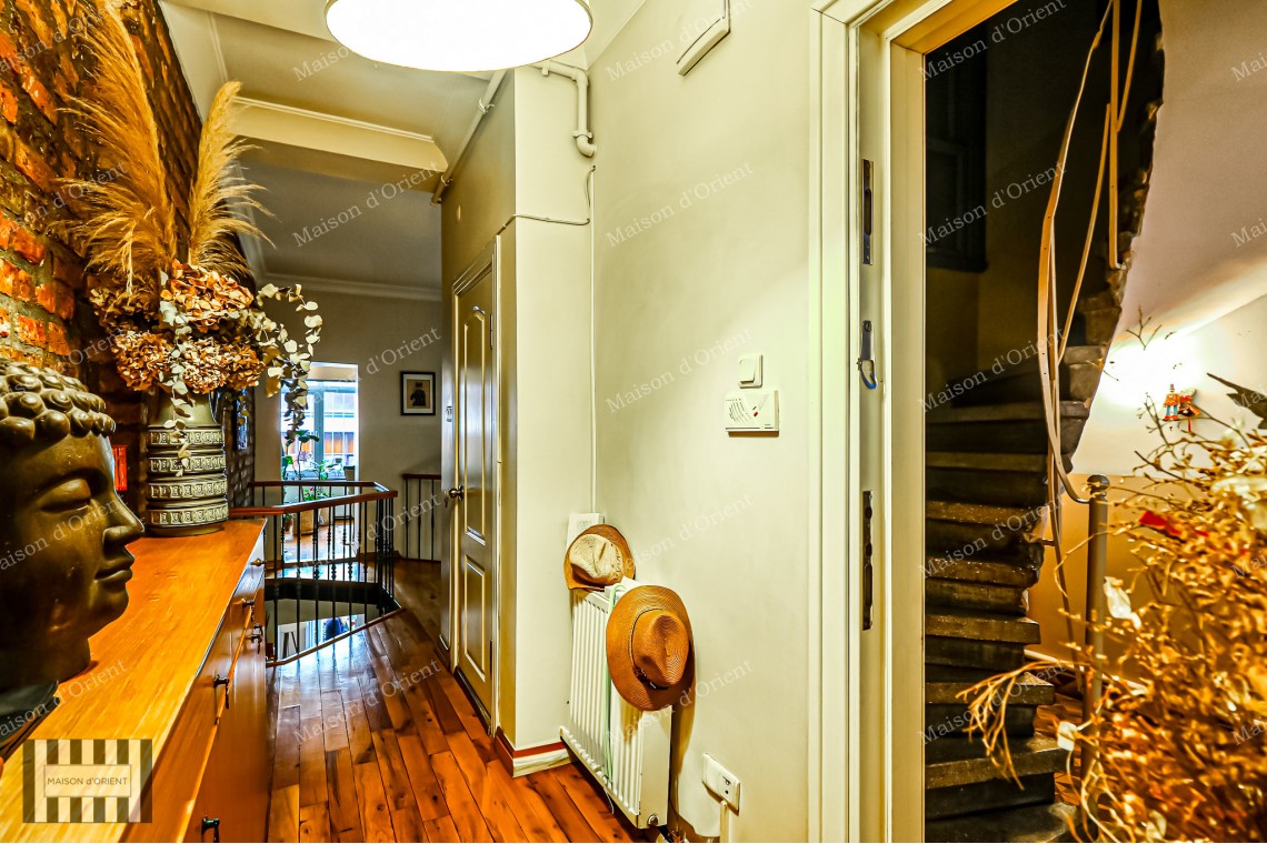 5-Story Historical Building for Sale on Cihangir Güneşli Street, Airbnb Compatible