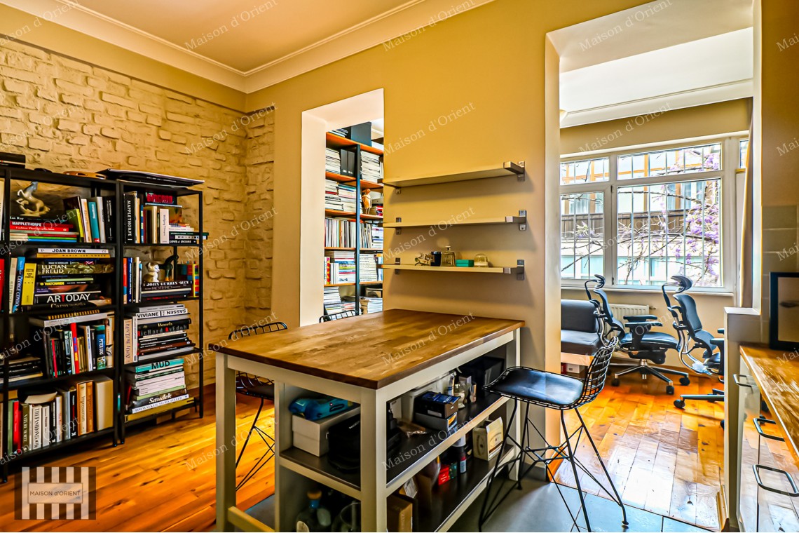 5-Story Historical Building for Sale on Cihangir Güneşli Street, Airbnb Compatible
