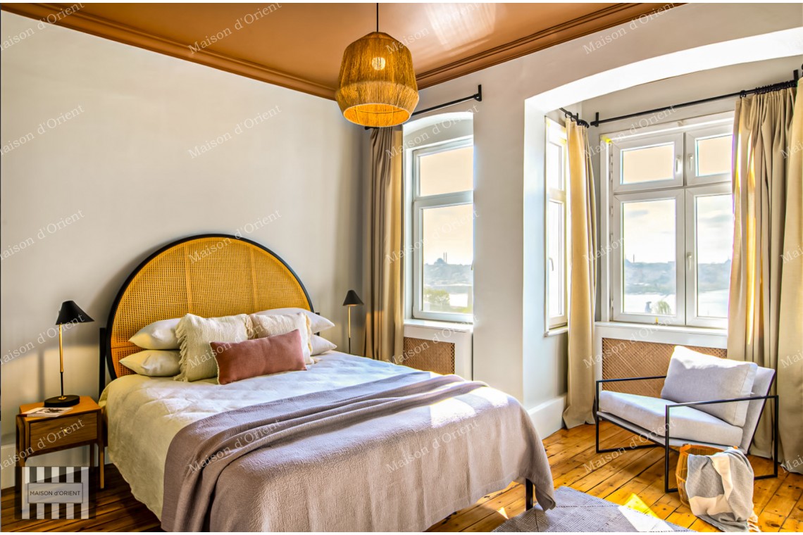 Duplex Apartment with Golden Horn View for Sale in a Historic Building in Sishane