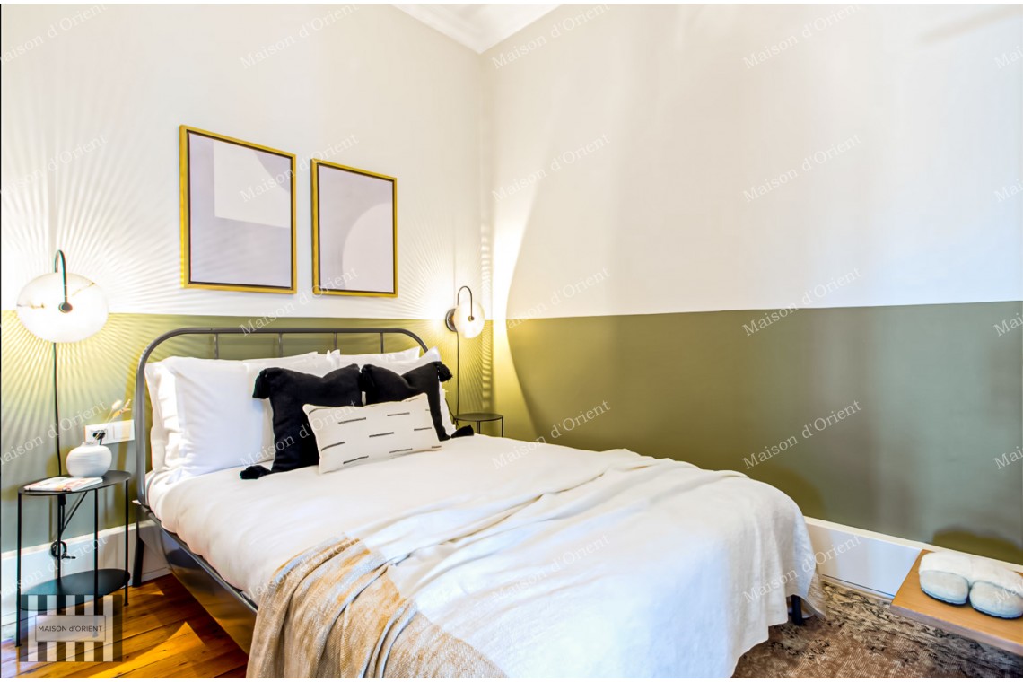 Duplex Apartment with Golden Horn View for Sale in a Historic Building in Sishane
