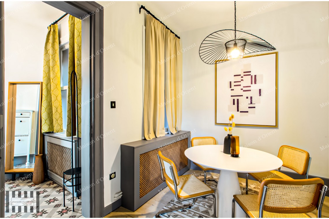 Duplex Apartment with Golden Horn View for Sale in a Historic Building in Sishane