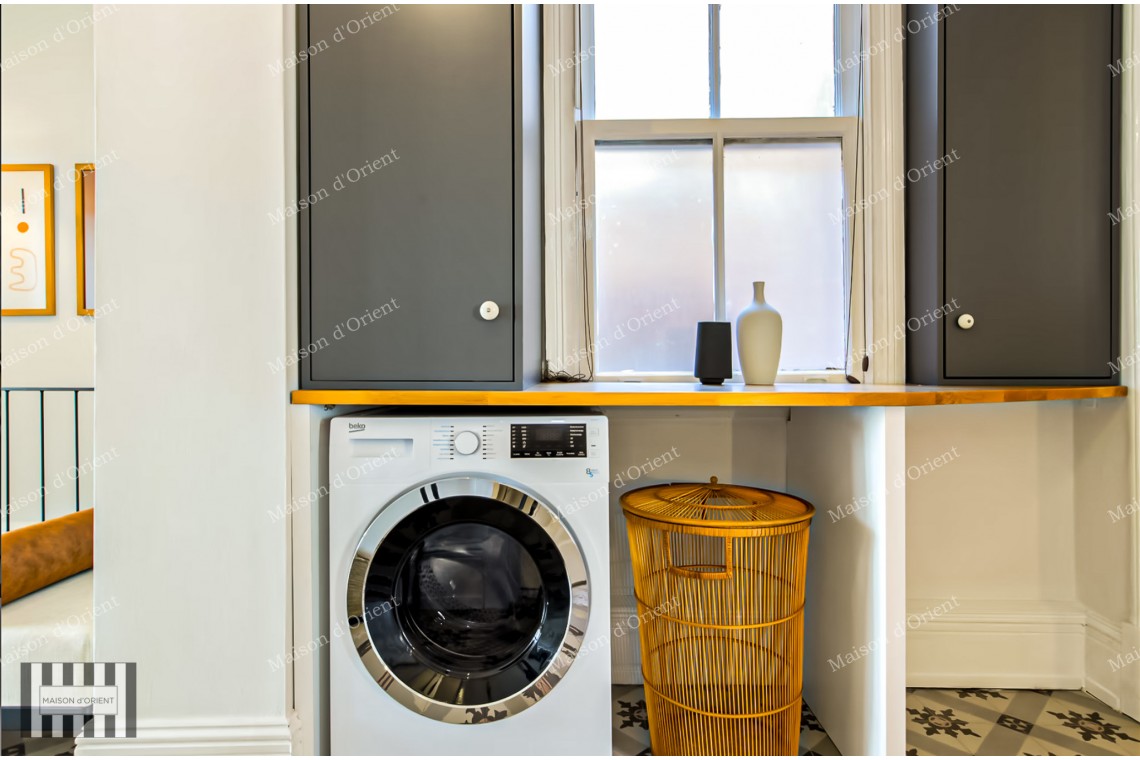 Duplex Apartment with Golden Horn View for Sale in a Historic Building in Sishane