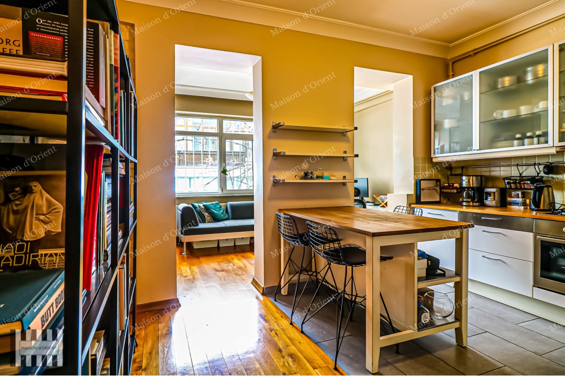 5-Story Historical Building for Sale on Cihangir Güneşli Street, Airbnb Compatible