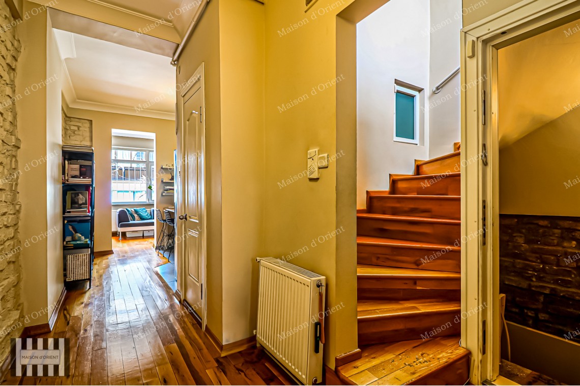 5-Story Historical Building for Sale on Cihangir Güneşli Street, Airbnb Compatible