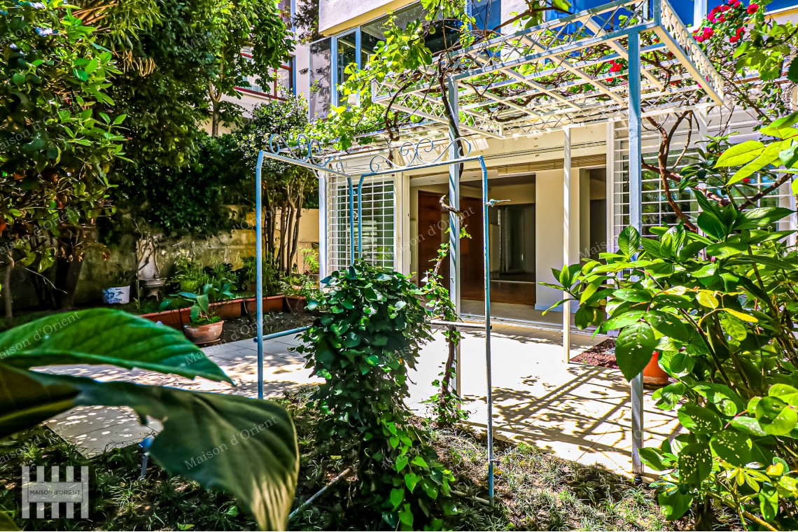 2+1 Apartment With Private Garden For Sale In Gumussuyu