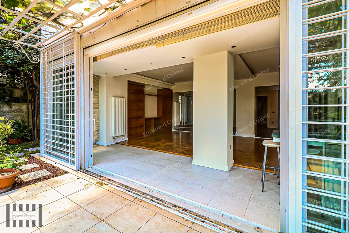 2+1 Apartment With Private Garden For Sale In Gumussuyu
