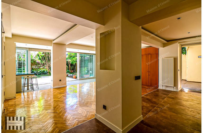 2+1 Apartment With Private Garden For Sale In Gumussuyu