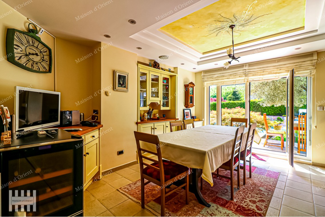 Rental Villa in Zekeriyakoy with 2.300sqm Garden, Semi-Olympic Pool and Sports Complex