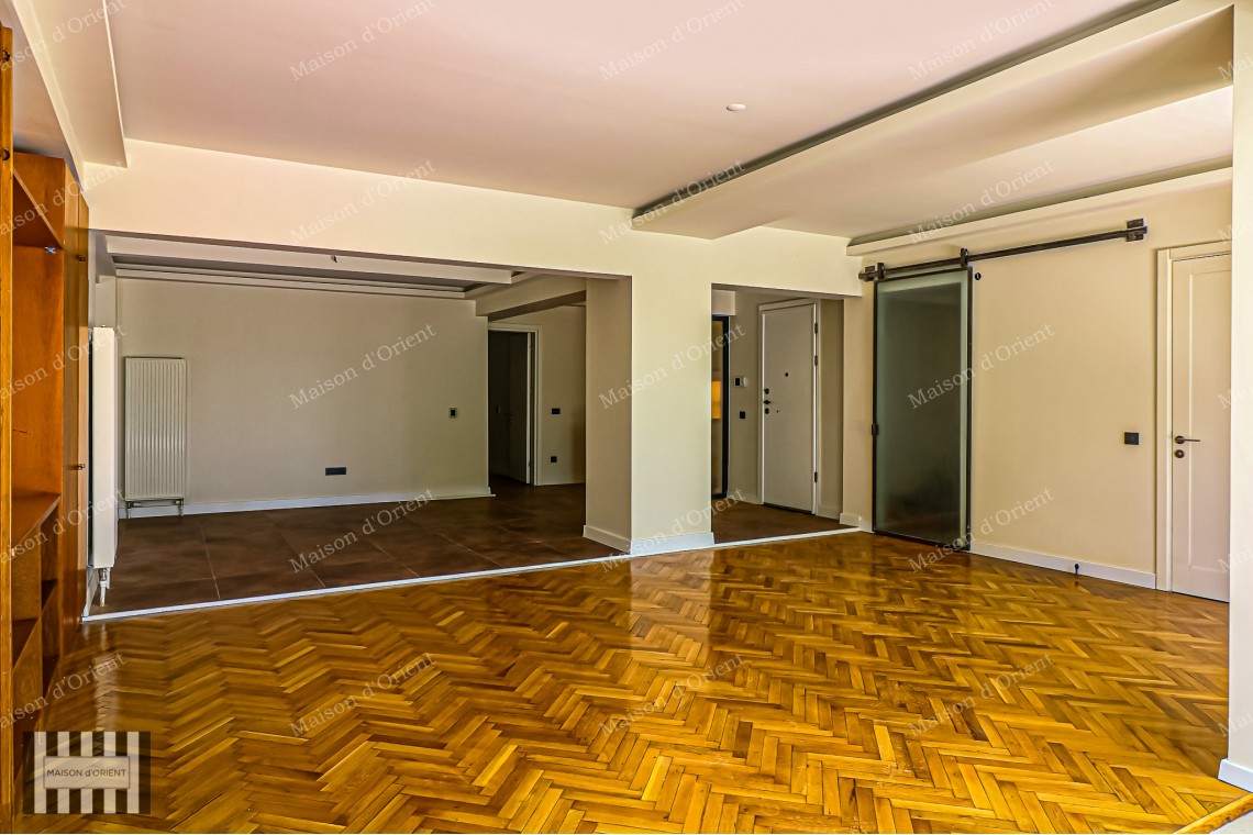 2+1 Apartment With Private Garden For Sale In Gumussuyu
