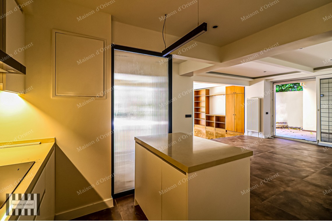 2+1 Apartment With Private Garden For Sale In Gumussuyu