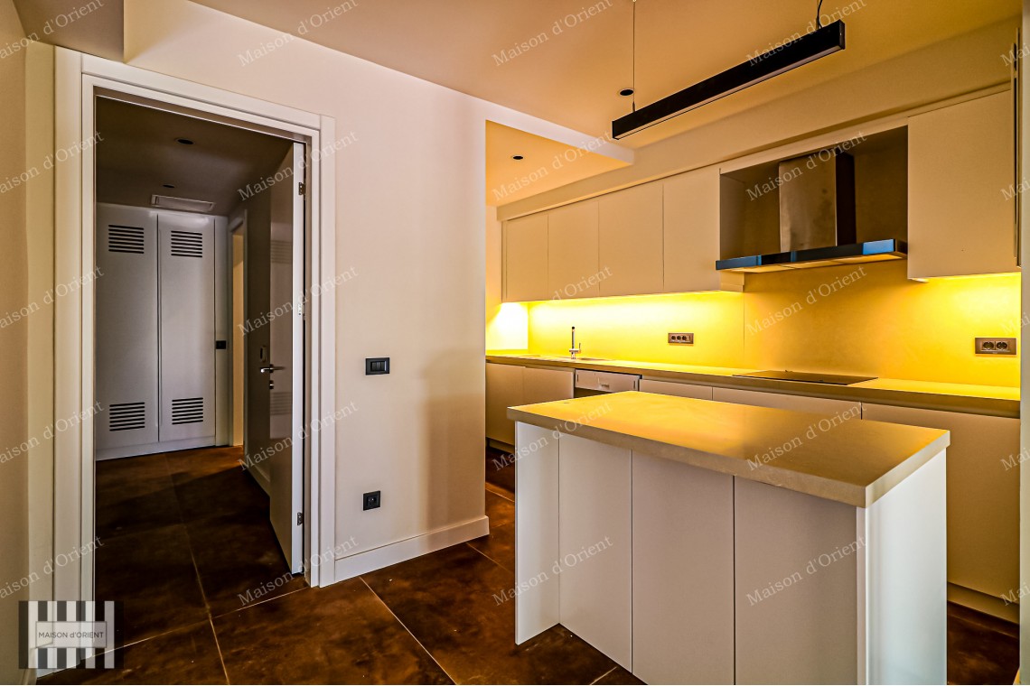 2+1 Apartment With Private Garden For Sale In Gumussuyu