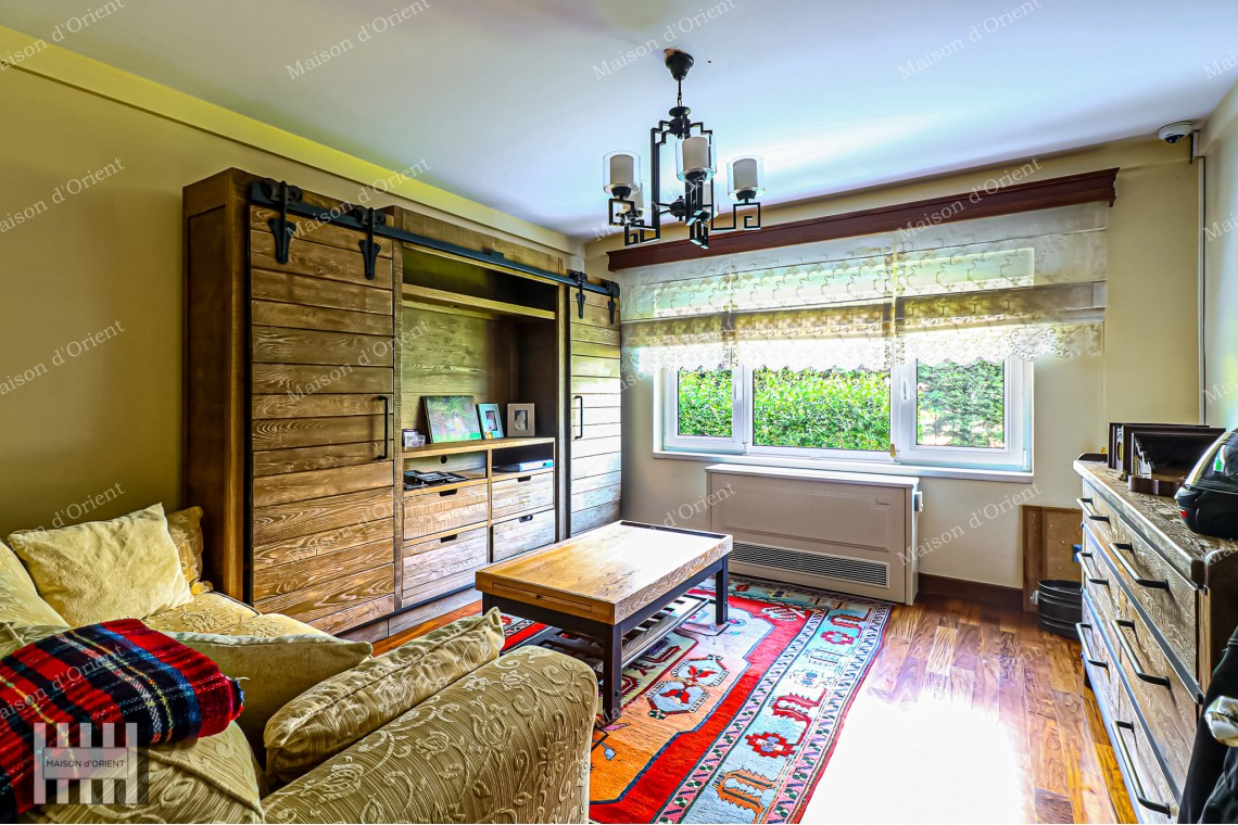 Rental Villa in Zekeriyakoy with 2.300sqm Garden, Semi-Olympic Pool and Sports Complex