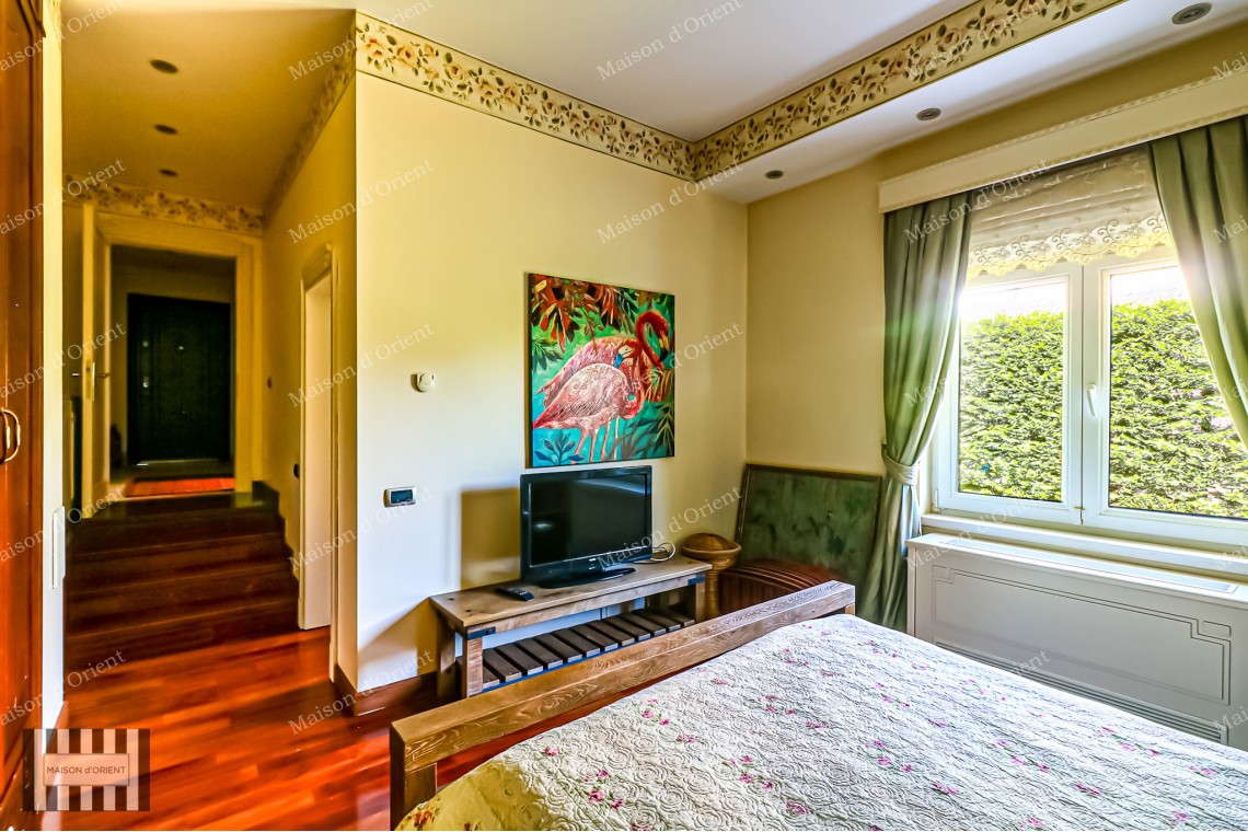 Rental Villa in Zekeriyakoy with 2.300sqm Garden, Semi-Olympic Pool and Sports Complex