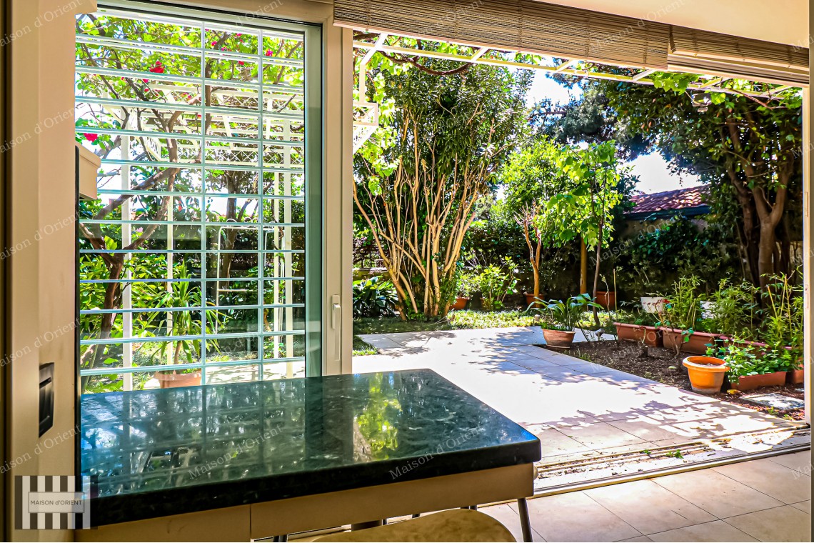 2+1 Apartment With Private Garden For Sale In Gumussuyu