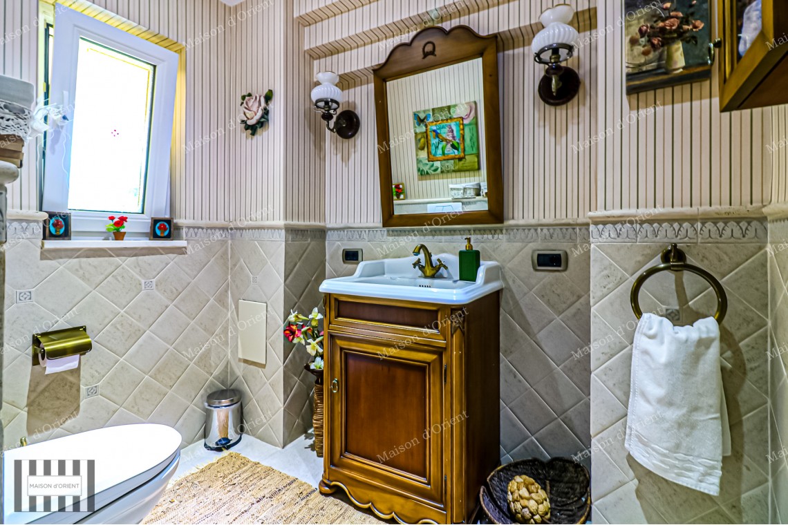 Rental Villa in Zekeriyakoy with 2.300sqm Garden, Semi-Olympic Pool and Sports Complex