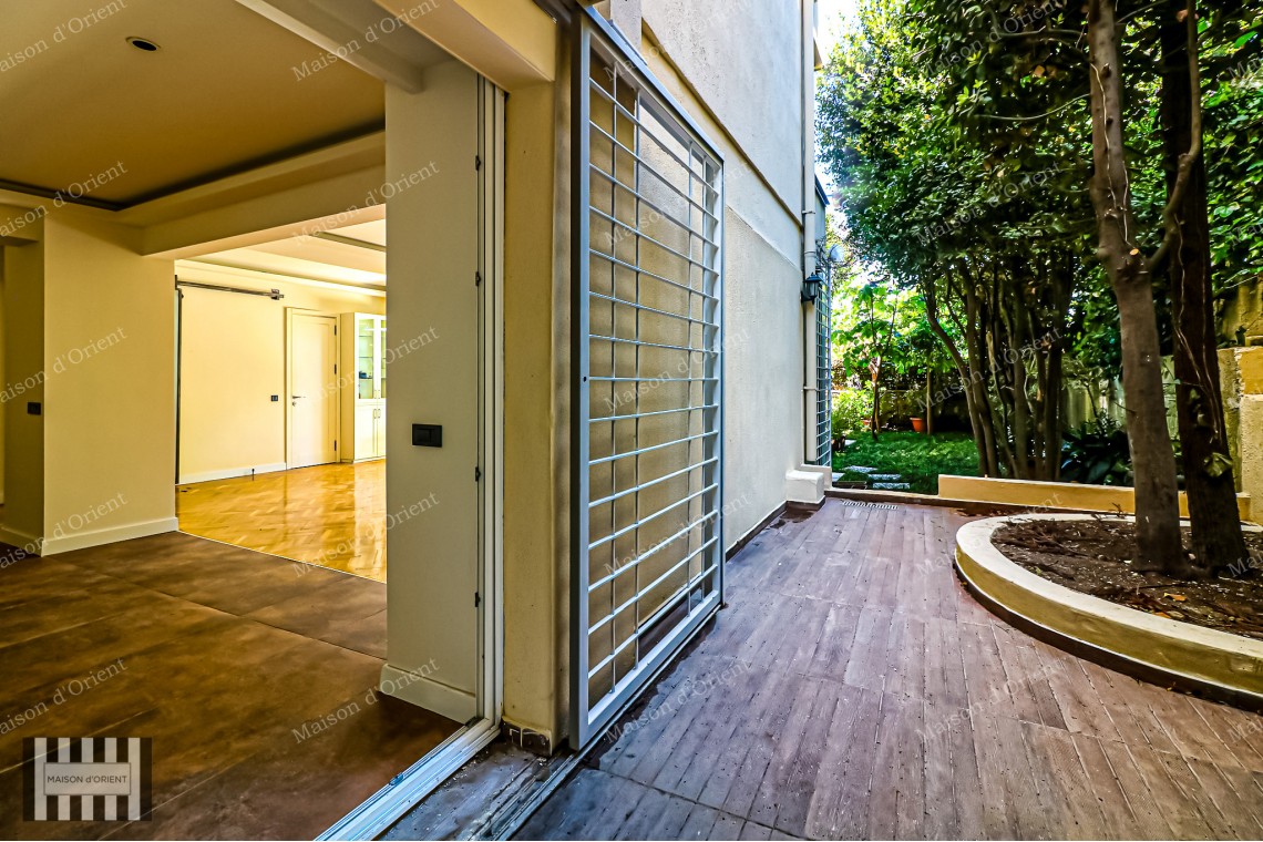 2+1 Apartment With Private Garden For Sale In Gumussuyu