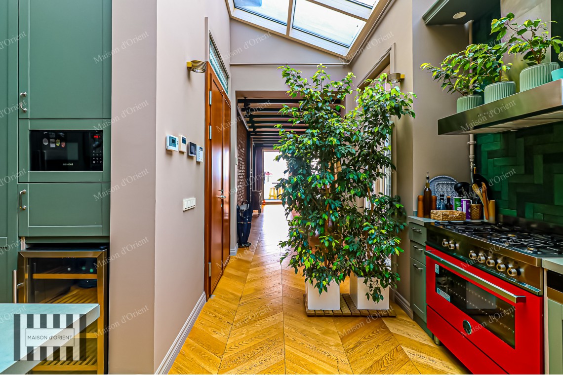 3+1 Furnished Flat for Rent in Historical Building, Taksim