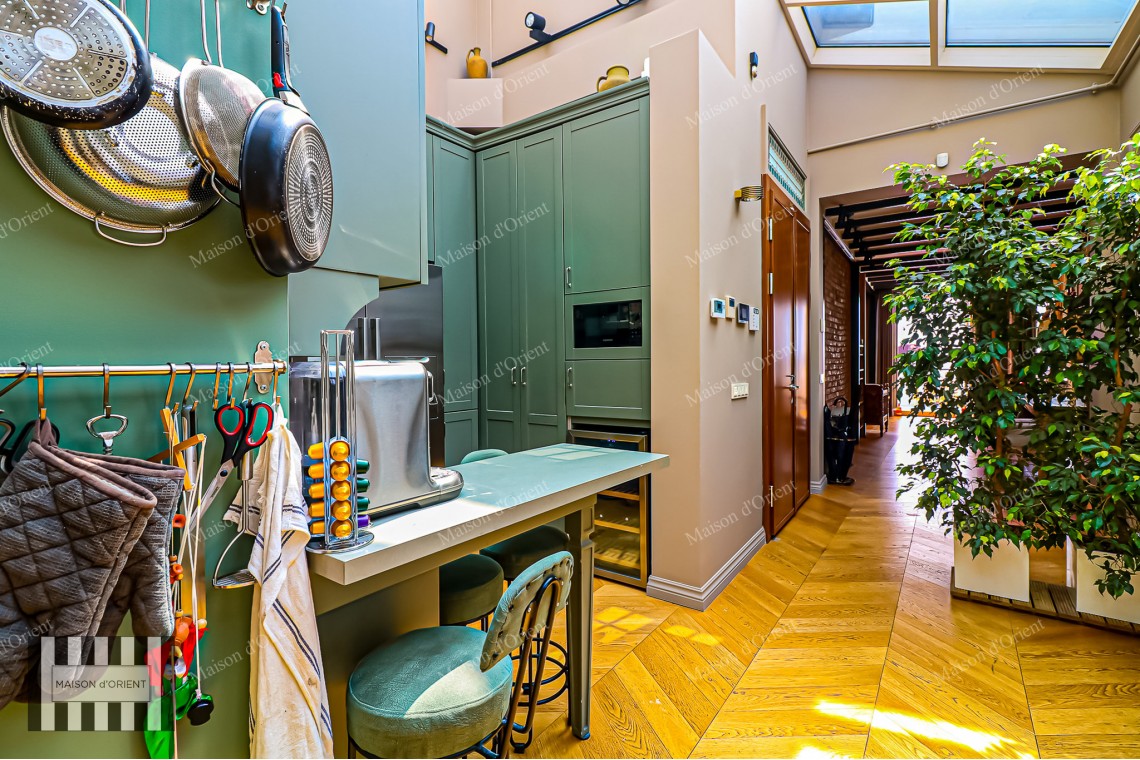 3+1 Furnished Flat for Rent in Historical Building, Taksim