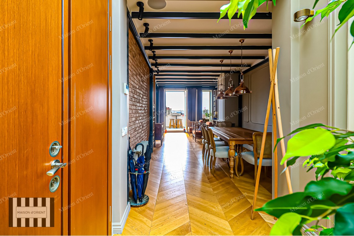 3+1 Furnished Flat for Rent in Historical Building, Taksim