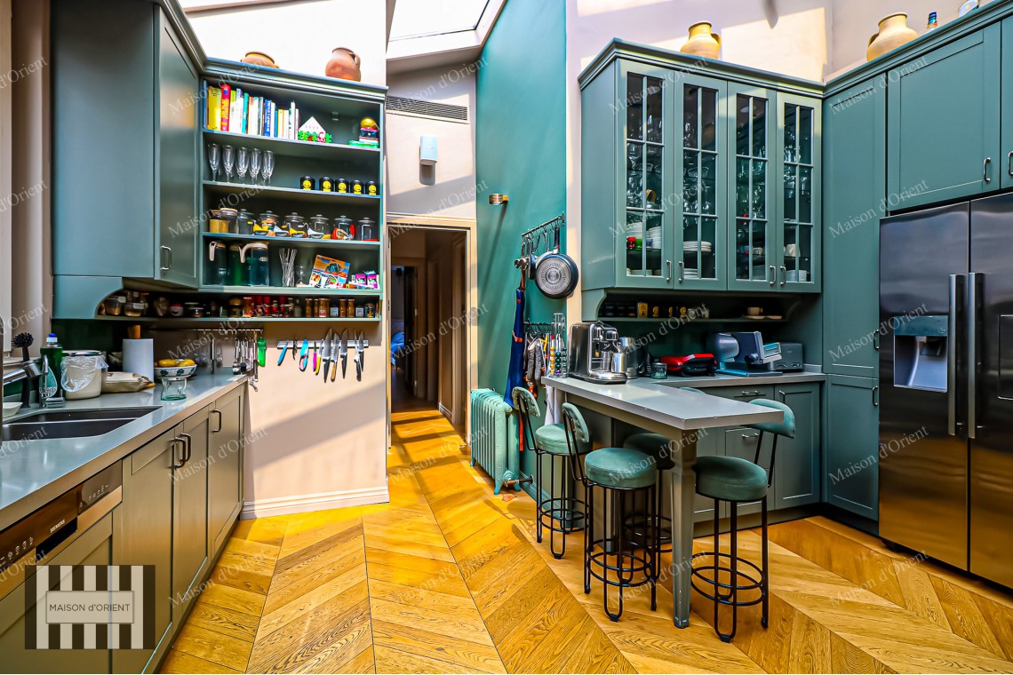 3+1 Furnished Flat for Rent in Historical Building, Taksim