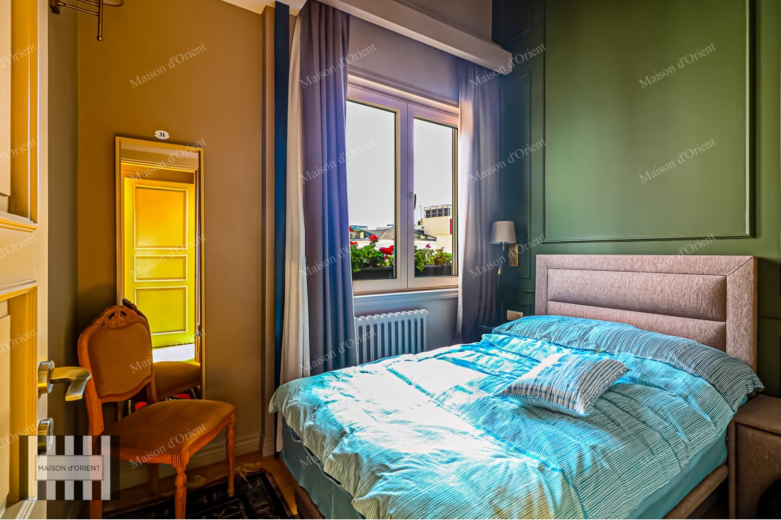 3+1 Furnished Flat for Rent in Historical Building, Taksim