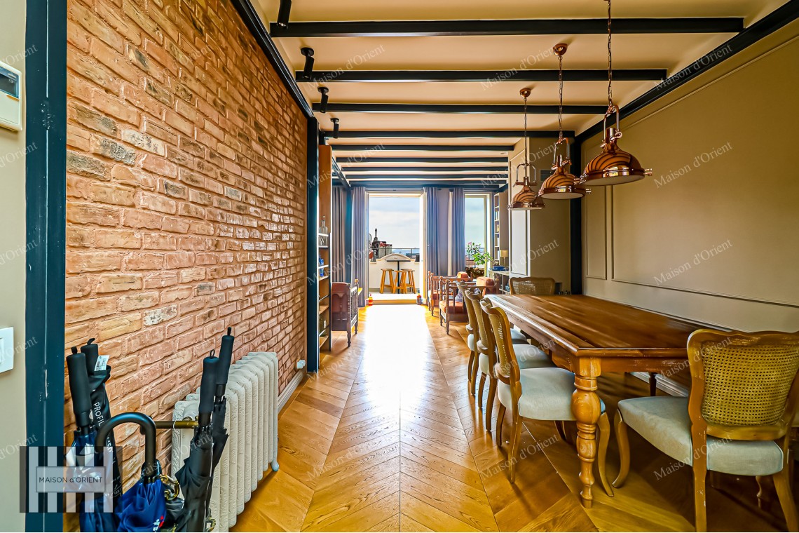 3+1 Furnished Flat for Rent in Historical Building, Taksim